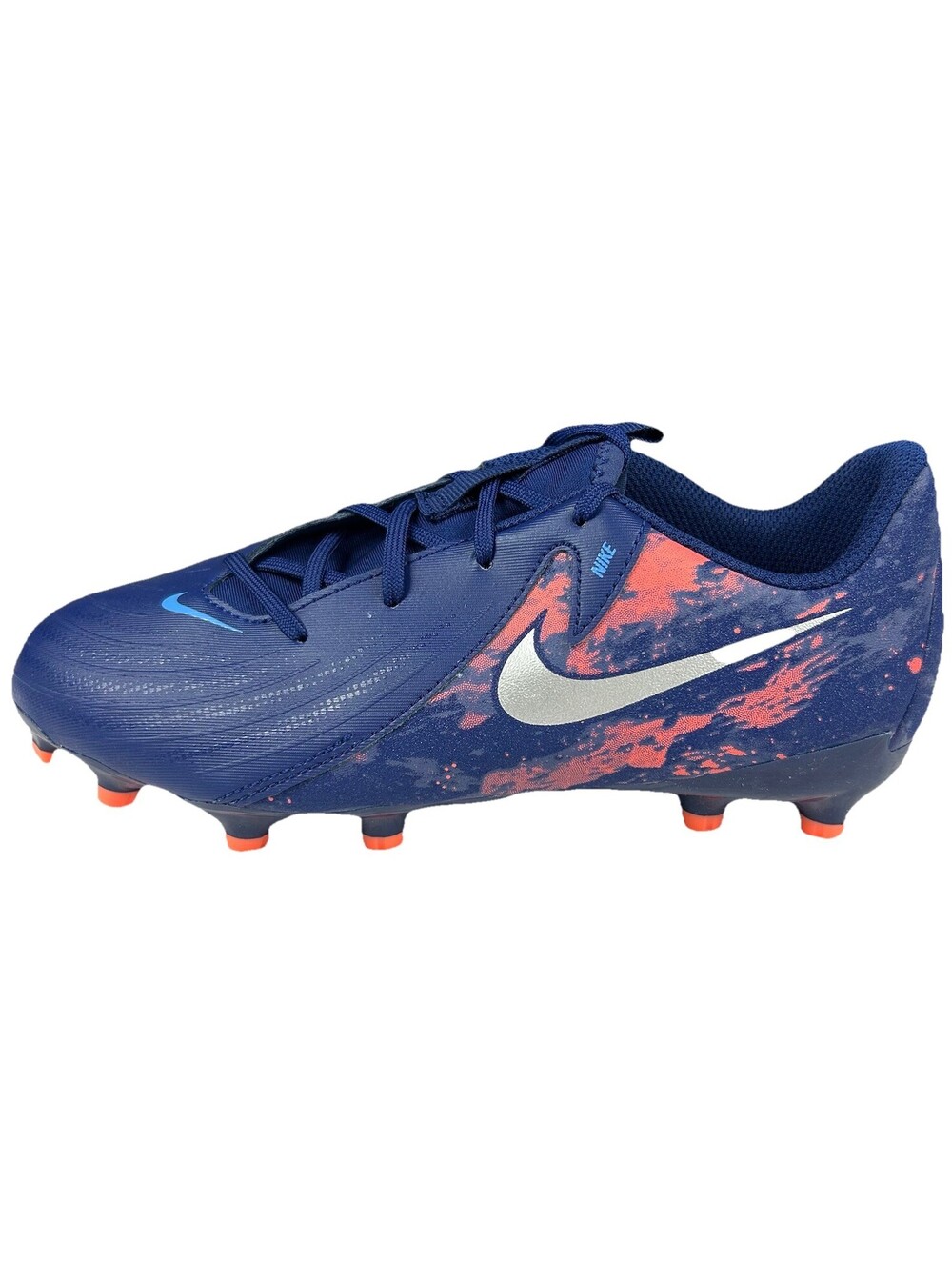 Nike Jr Phantom GX 2 Academy FG/MG EH Soccer Cleats Youth Size 4.5 Blue New